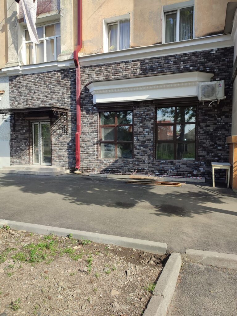 Облицовка фасада